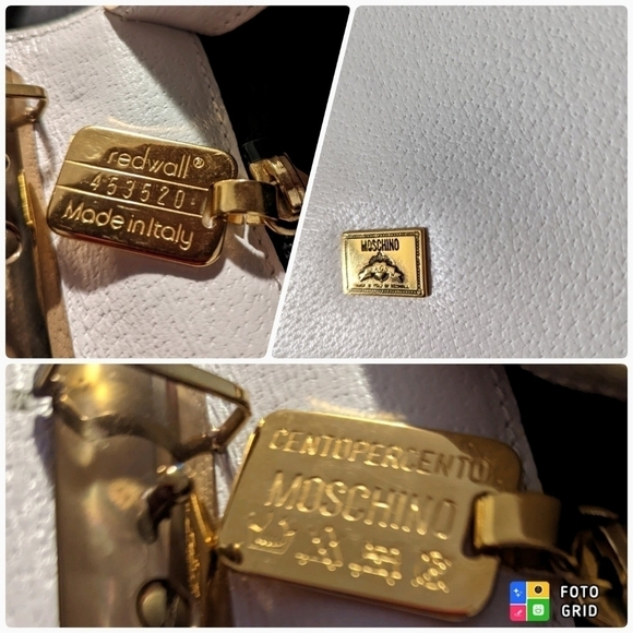 5X HP Vintage Moschino Redwall Bag - Picture 7 of 15